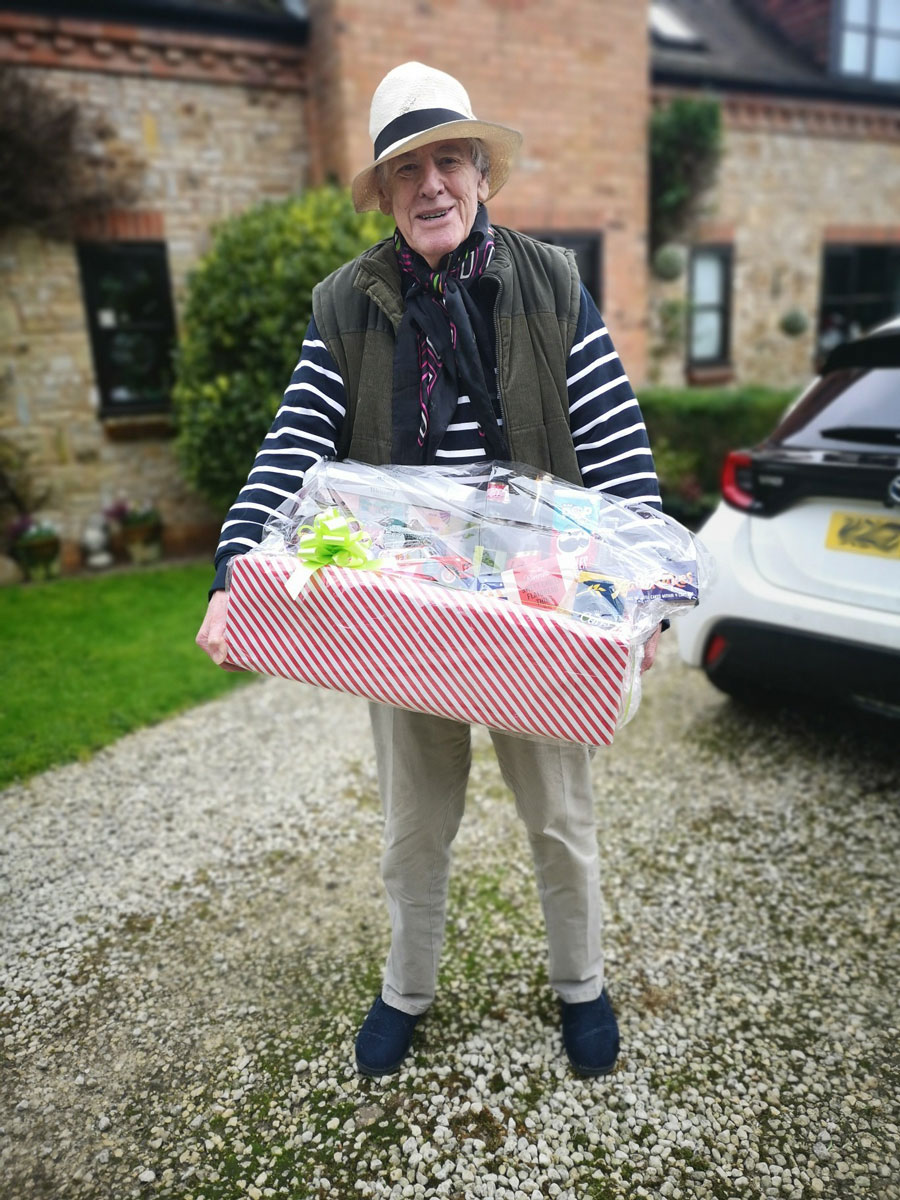 2024 raffle winner Rex Tedd